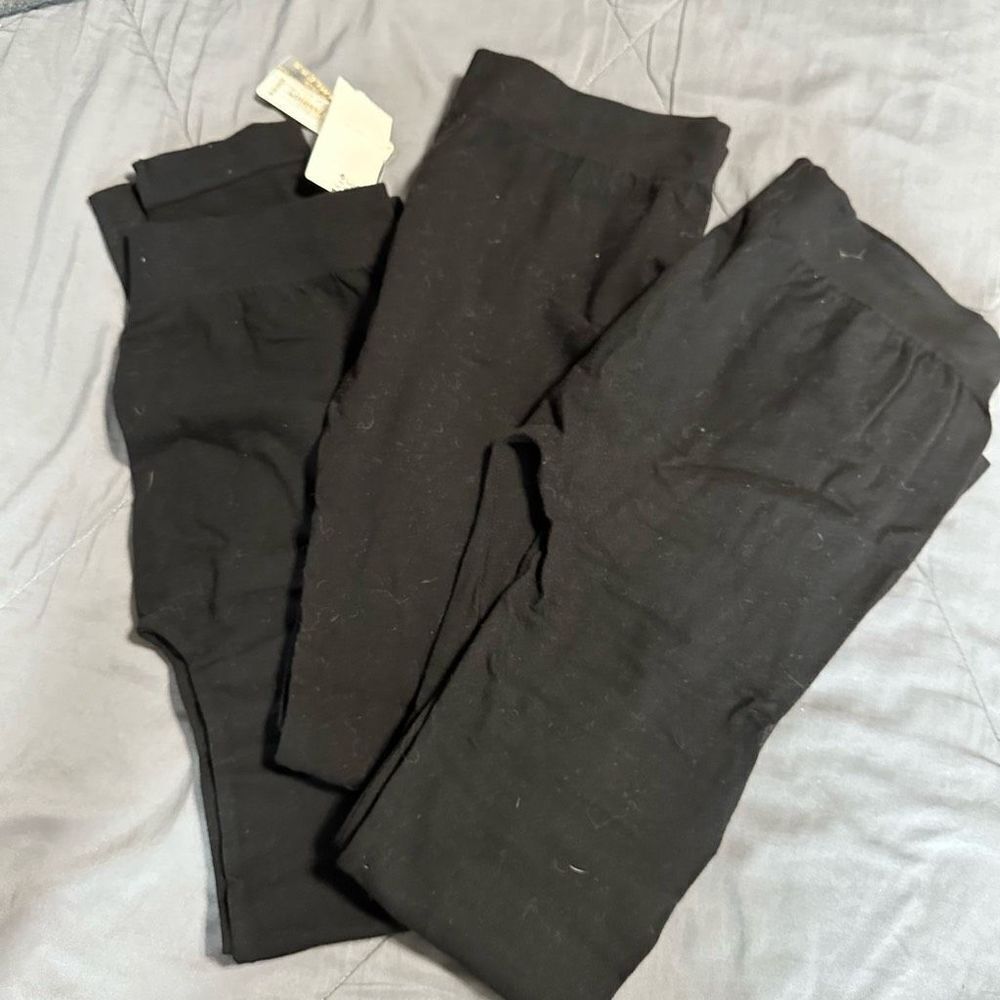 Nana woman’s seamless leggings bundle of 3